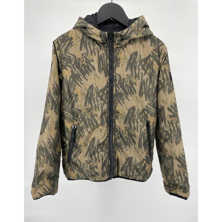Windbreker Jas Groen Print Maat 146