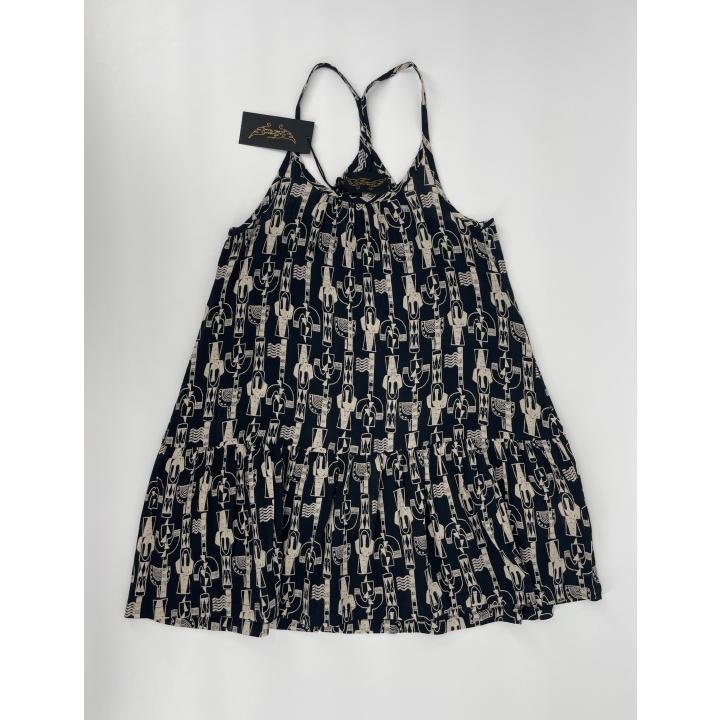 Jurk Tanktop Zwart Totem Maat 134