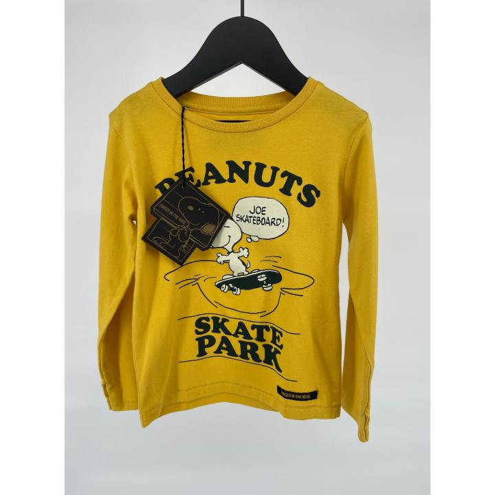 Longsleeve Geel Snoopy Skatepark Maat 92
