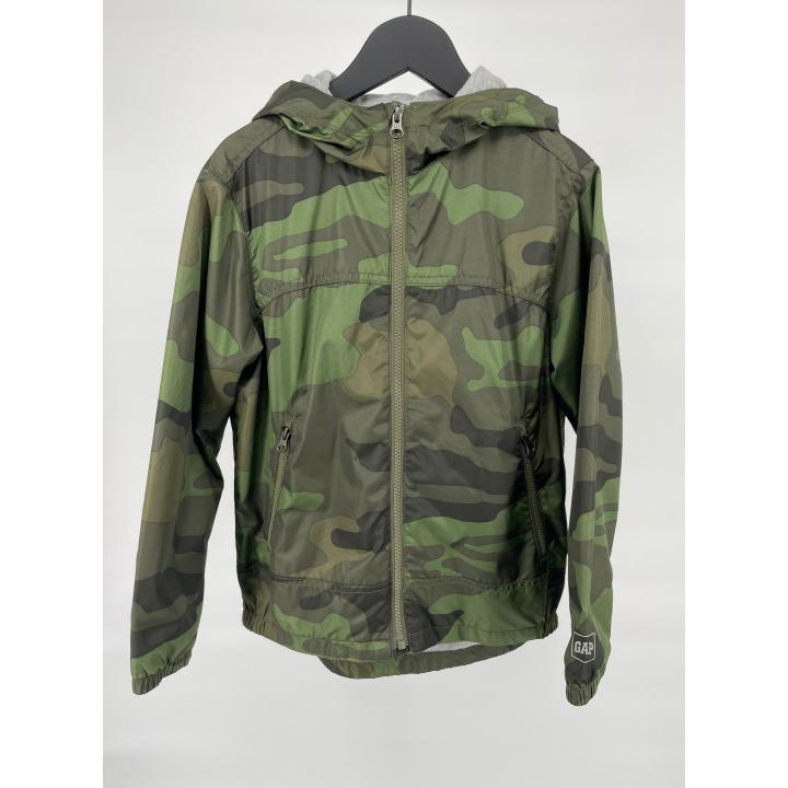 Windbreker Jas Groen Camouflage Maat 128 / 134