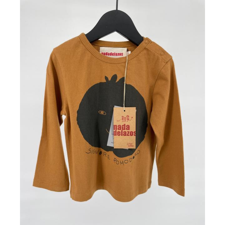 Longsleeve Bruin Signore Pomodoro Maat 86 / 92