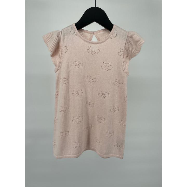 Natalys Jurk Licht Roze Kersen Maat 80