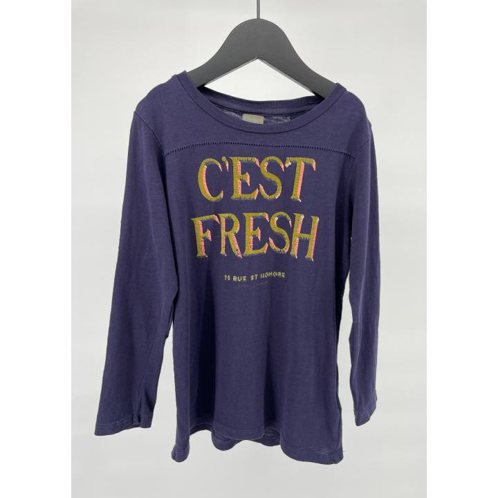 Longsleeve Paars C’est Fresh Maat 104