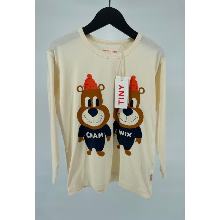 Longsleeve Beige Beren Cham & Onix Maat 128