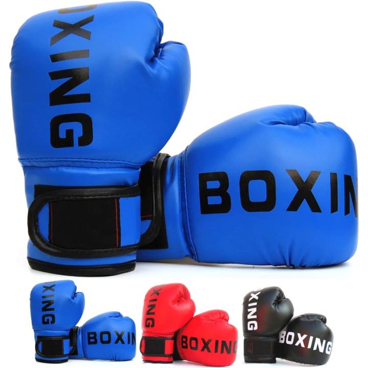 Verbeter je slagkracht met onze hoogwaardige boxhandschoenen voor kinderen - S - Blauw