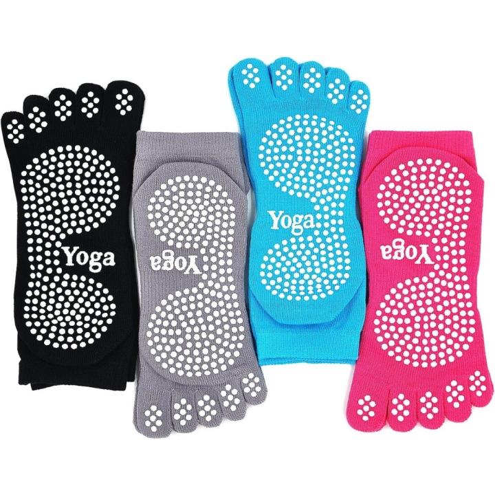 Antislip dames yoga sokken - Voor ultieme grip en comfort - Veelkleurig