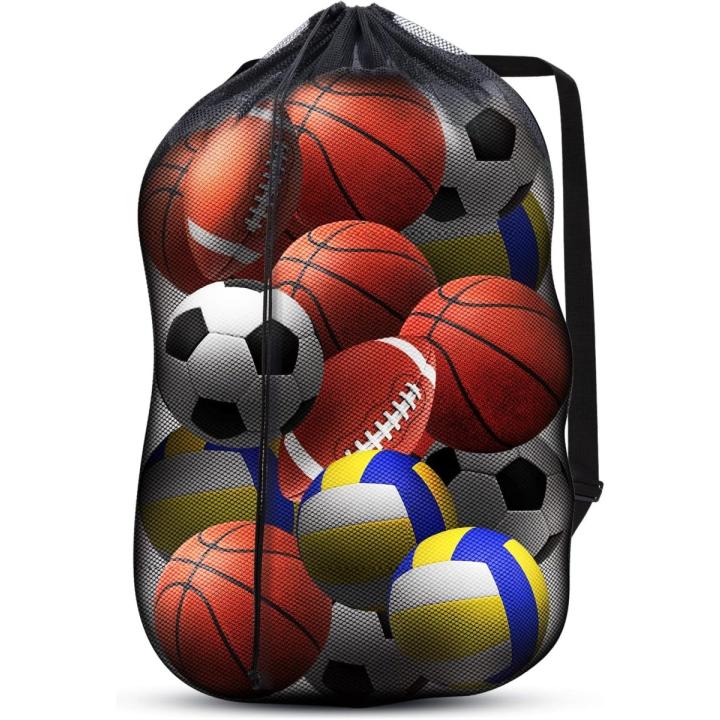 De ideale ballentas voor elke sporter - Zwart 74x94 cm
