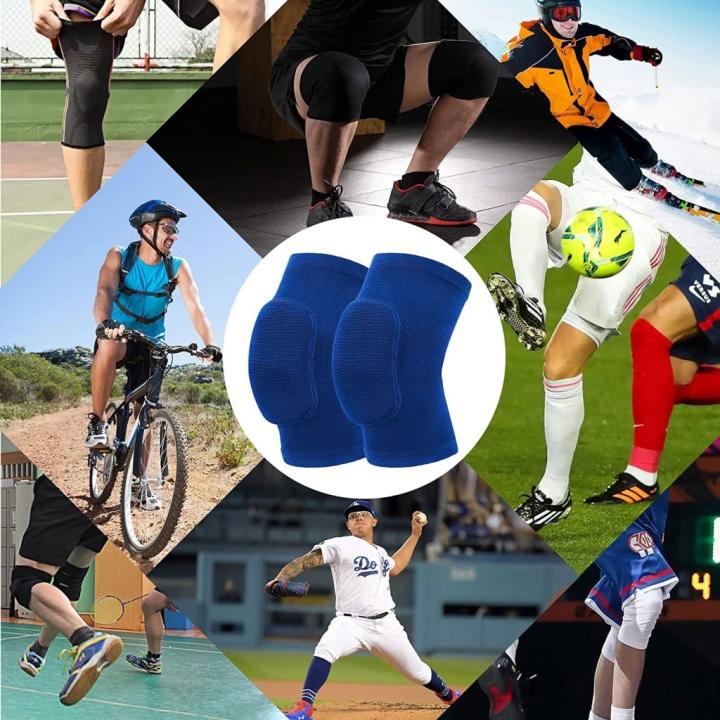 Bescherm je knieën met onze comfortabele kniebeschermers voor sporters - Small - blauw