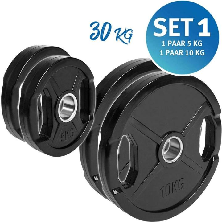 50mm Olympische halterschijven - Verbeter je kracht en prestaties - 30 kilo