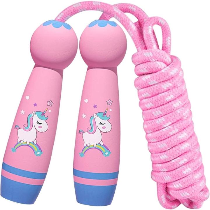 Het perfecte kinderspringtouw voor eindeloos speelplezier! - roze