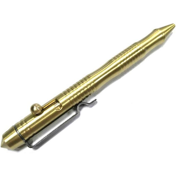 Maak een statement met de massieve messing pen: Duurzaam, elegant & perfect voor uw unieke handtekening