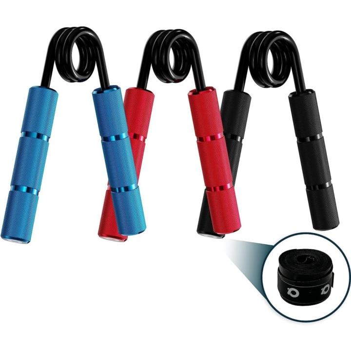 Metal Power Grippers Professional Grade - 8 weerstanden voor Grip, Pols & Arm Training (50lbs - 400lbs) - 3 Stuks Pakket (150, 200 & 250lbs)