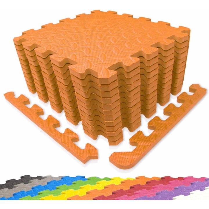 Sportmatten puzzelset voor fitness en bescherming - 30x30cm (12 Stk. / 1,08qm) - Antraciet
