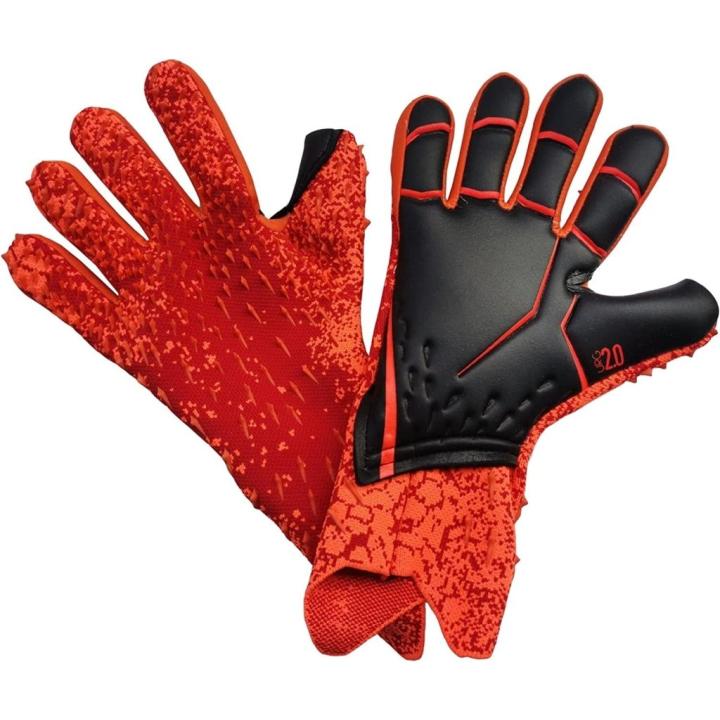 Blijf altijd in controle met onze premium voetbal goalkeeper handschoenen! - 7 - Oranje