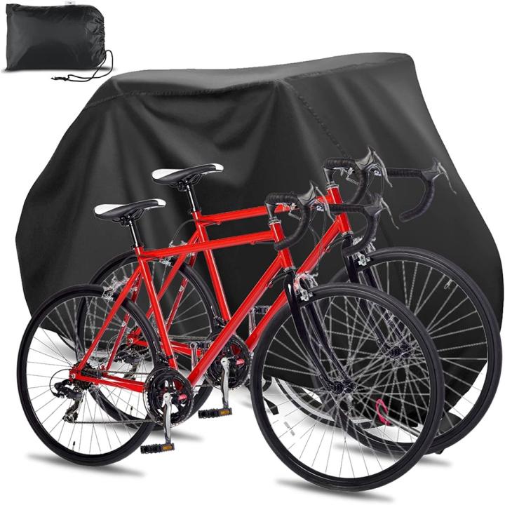 Bescherm je fiets met onze waterdichte fietshoes voor 2 fietsen