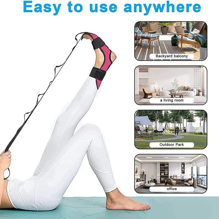 Stretch je grenzen met de yoga stretching riem