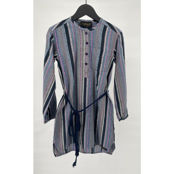Jurk Lange Mouw Multi Color Maat 134