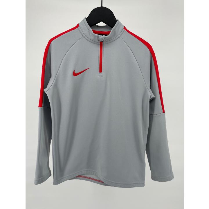 Training Longsleeve Strike Grijs Rood Maat 128 / 134