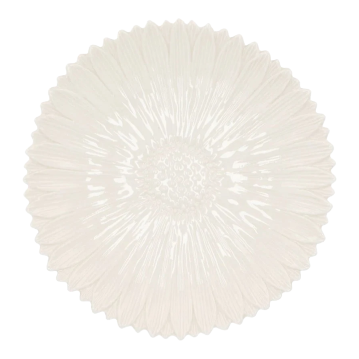 Bloemenbord Daisy wit - Medium