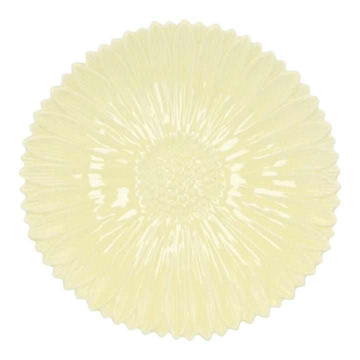 Bloemenbord Daisy geel - in 3 maten - Medium