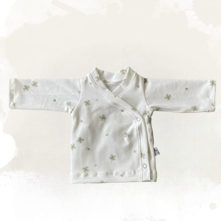 Overslagshirtje Klavertjes maat 42