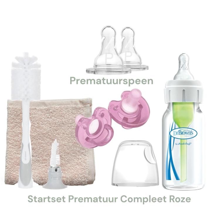 Startset Prematuur Compleet Roze