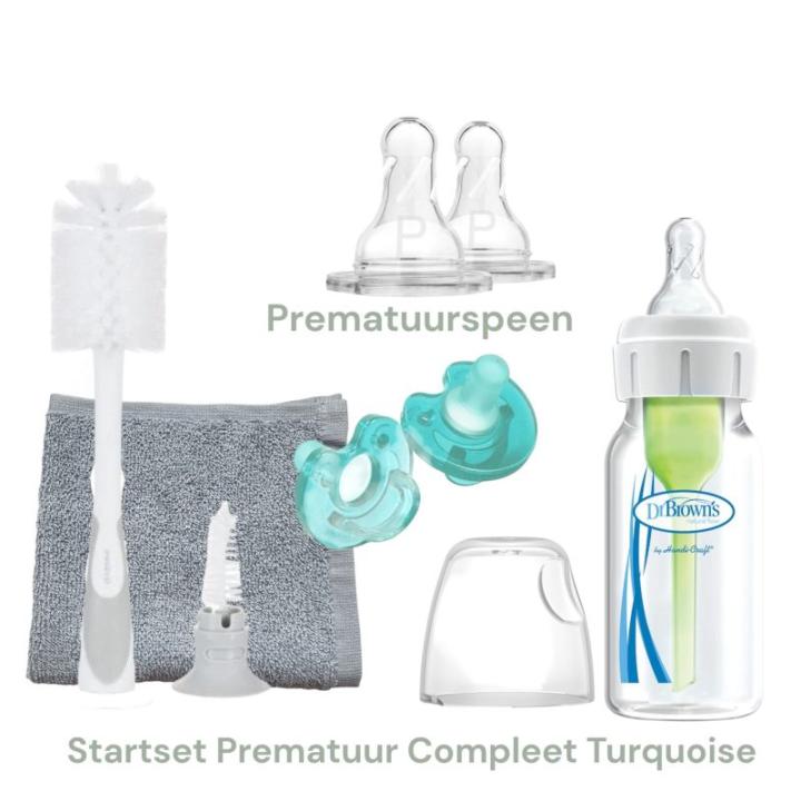 Startset Prematuur Compleet Turquoise