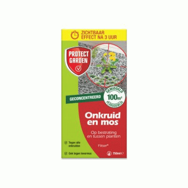 PROTECT GARDEN Flitser concentraat onkruid en mos 750 ml