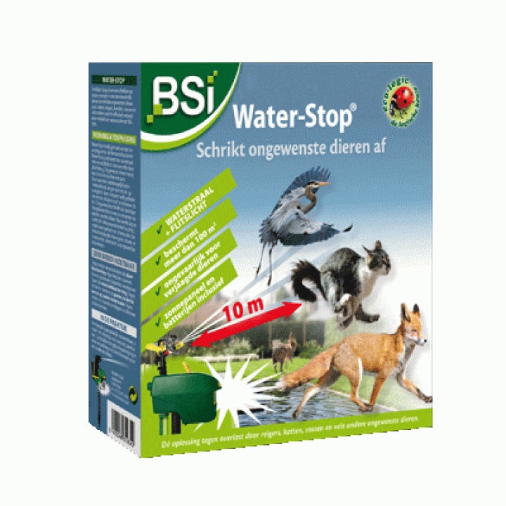 BSI - Water stop - Dierenverjager- solar energie