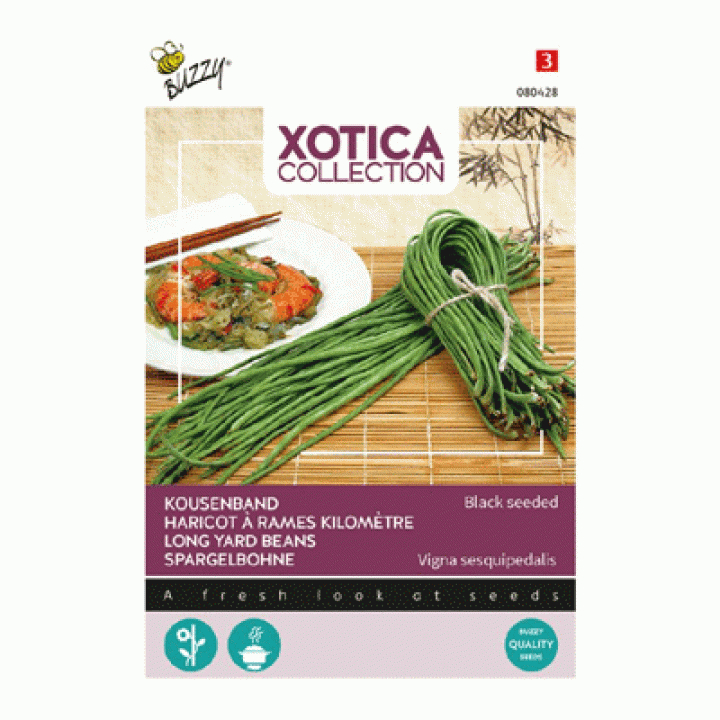 Buzzy Xotica collection Kousenband - zwartzadig