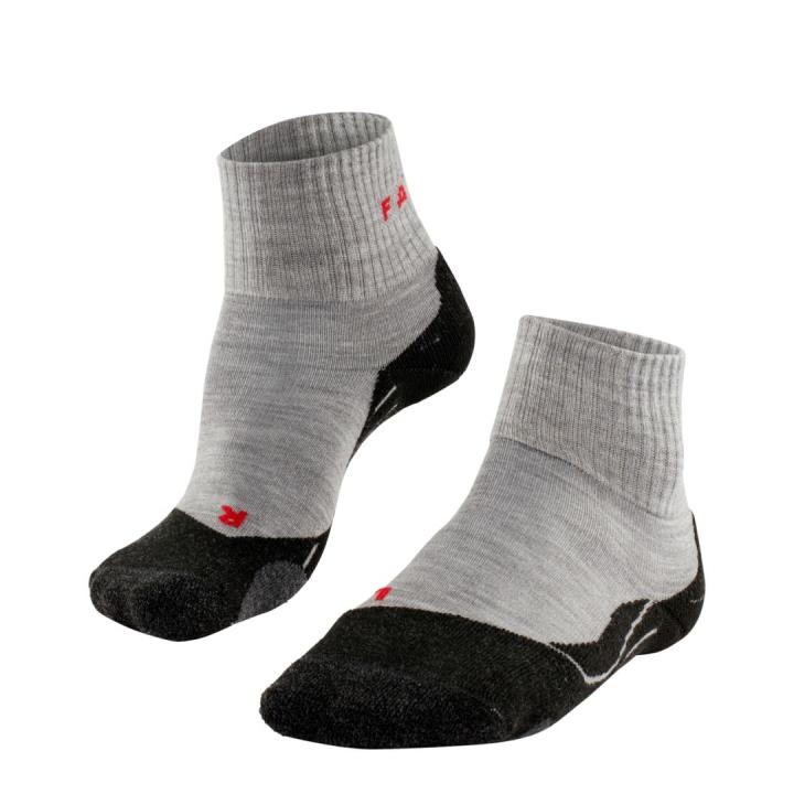 Tk2 Explore Short Dames Wandelsok Light Grey 37-38