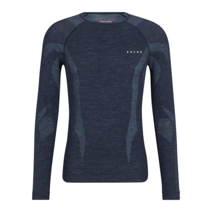 Wool-Tech Longsleeve Thermoshirt Heren Space Blue S
