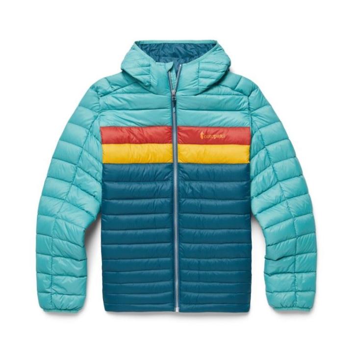 Fuego Down Hooded Isolatiejas Heren Coastal/Abyss L