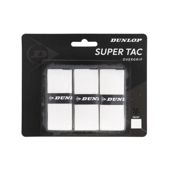 D Tac Super Tac Racketsport Overgrip White One Size