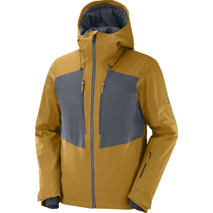 Highland Heren Wintersportjas Bronze Brown/Cumin XL