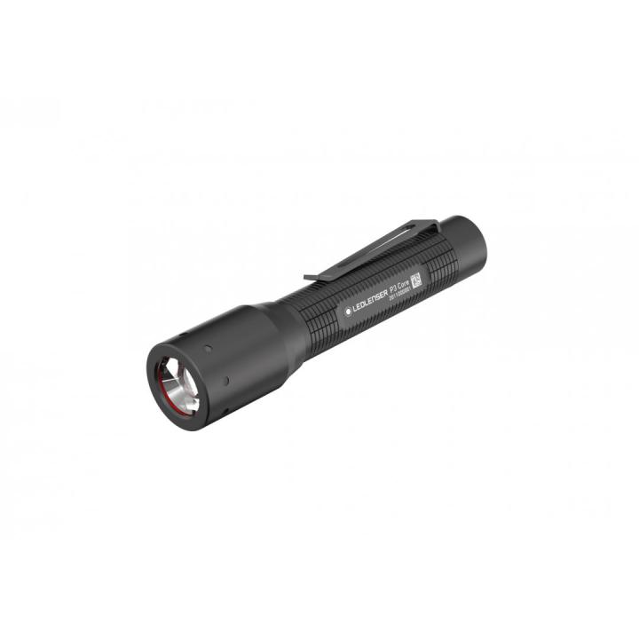 P3 Core Zaklantaarn Zwart