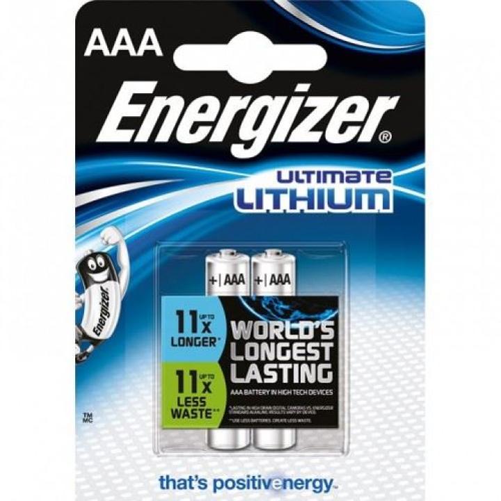 Ultimate Lithium Fr03 Aaa Bl2 Batterij