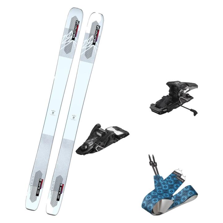 Qst Blank Touring Set Ski White/Light Grey 178