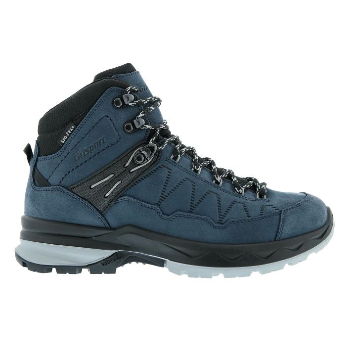 Tampa Mid Dames Hoge Wandelschoen Blue 41