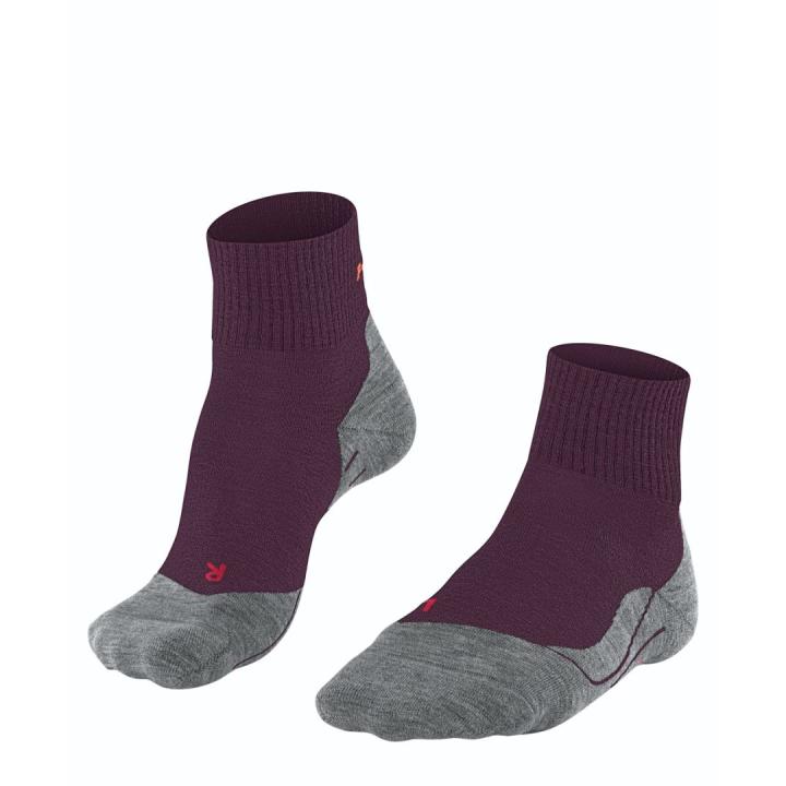 Tk5 Wander Short Dames Wandelsok Dark Mauve 37-38