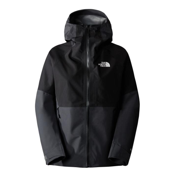 Jazzi Gtx Jas Dames Softshell Asphalt Grey - TNF Black M