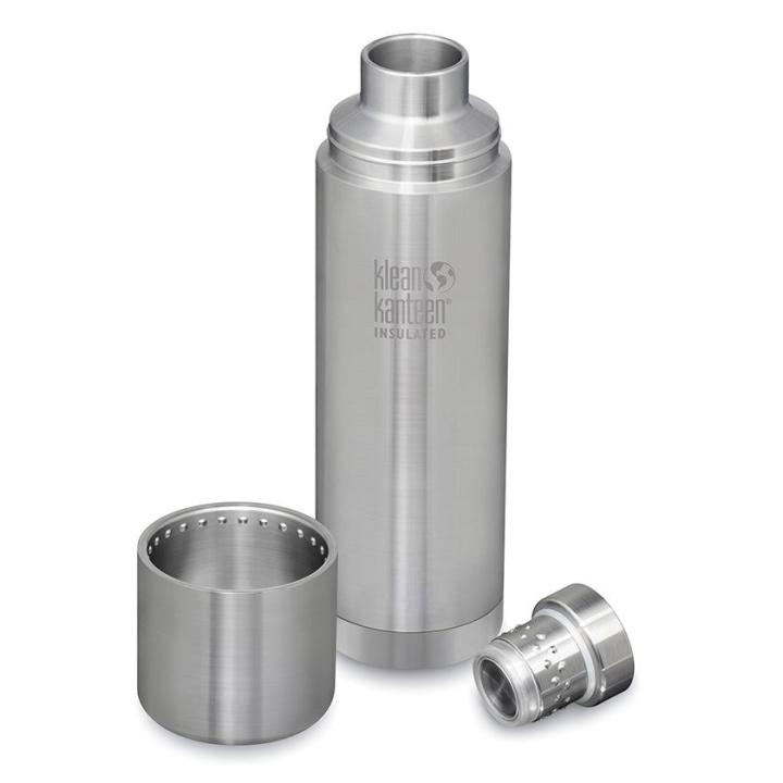 Tkpro 1000Ml/33Oz Thermosfles Brushed Stainless 1000ml