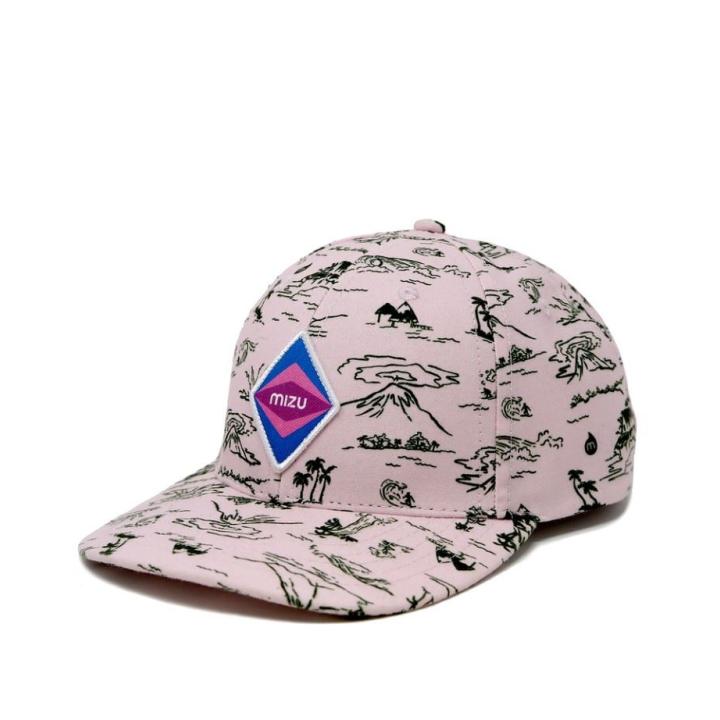 Baseball Pet Soft Pink Hawaiian Print