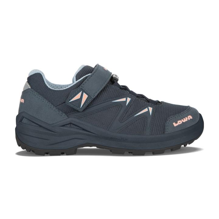 Innox Pro Gtx Lo Vcr Kinder Lage Wandelschoen Steelblue/Salmon 31