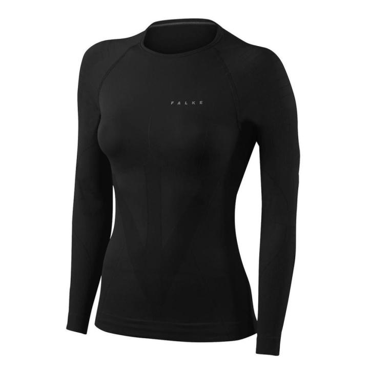 Running Athletic Longsleeve Dames Thermoshirt Black L
