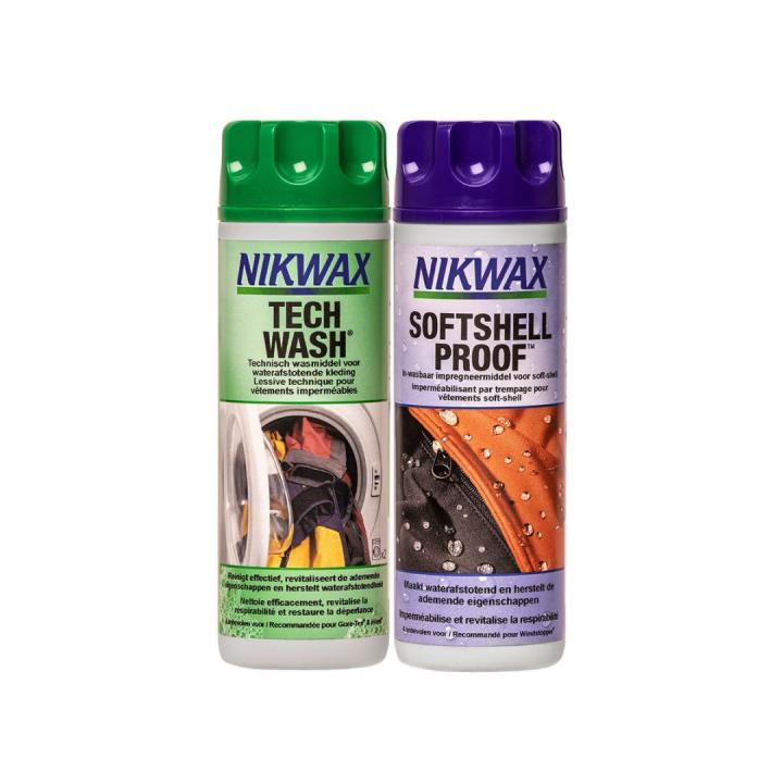 Twin Tech Wash + Sofshell Proof Onderhoudsmiddel  2x 300ML