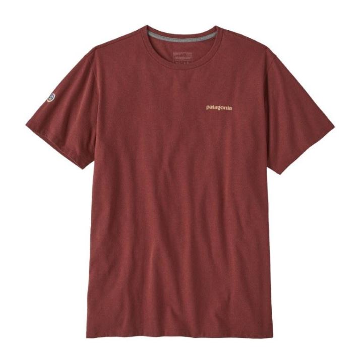 Fitz Roy Icon Responsibili-Tee T-Shirt Mangrove Red L