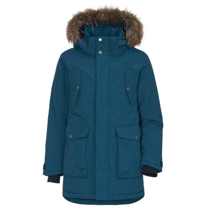 Jerke Kinder Parka Dive Blue 140