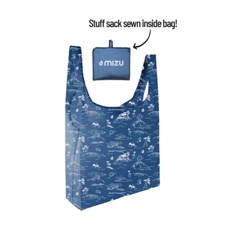Reusable Bag Hawaii Schoudertas Ocean Blue