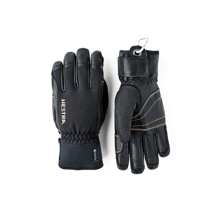 Army Leather Gore-Tex Short Handschoen Black/Black 10